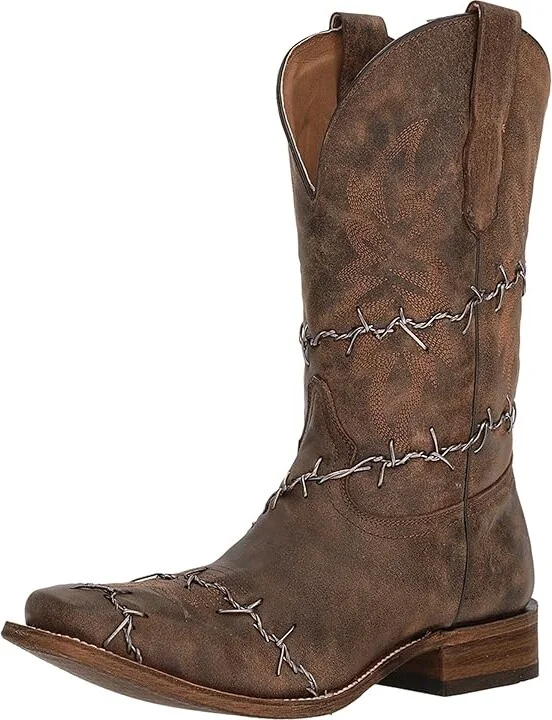 Corral Boots A3532 Cowboy Boots Brown : 7 D - Medium, Leather - Image 2