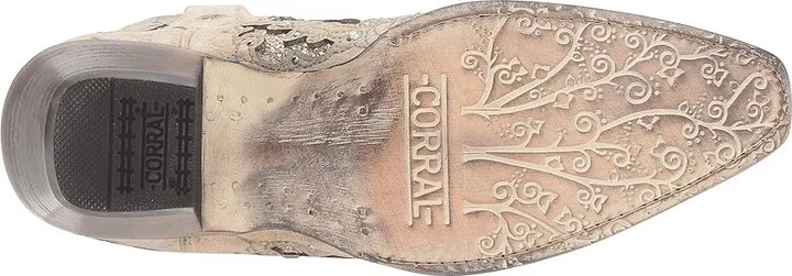 Corral Boots A3550 Women's Boots White Glitter : 7.5 B - Medium, Leather - Image 4