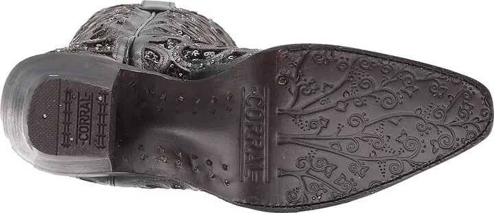 Corral Boots A3589 Cowboy Women's Boots Black : 5 B - Medium, Leather - Image 4