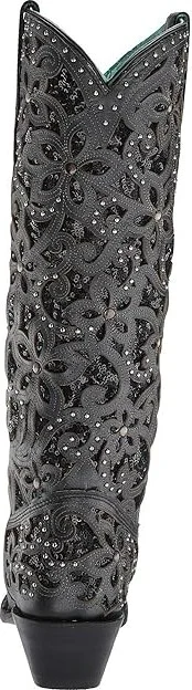 Corral Boots A3589 Cowboy Women's Boots Black : 5 B - Medium, Leather - Image 5