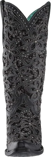 Corral Boots A3752 Women's Boots Black : 5.5 B - Medium, Leather - Image 6