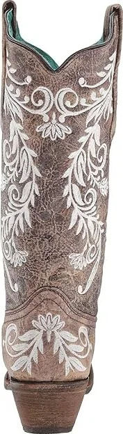 Corral Boots A3753 Women's Boots Brown/White : 8 B - Medium, Leather - Image 5