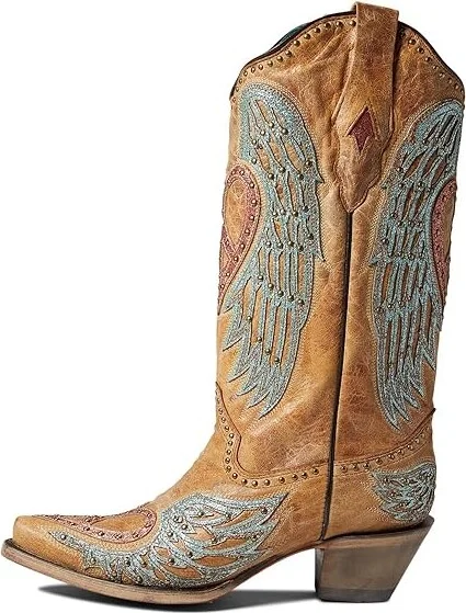 Corral Boots A4235 Women's Shoes Sand : 5 B - Medium, Leather - Image 5