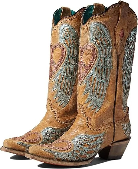 Corral Boots A4235 Women's Shoes Sand : 5 B - Medium, Leather