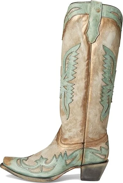 Corral Boots A4302 Cowboy Women's Boots Bone : 7 B - Medium, Leather - Image 6