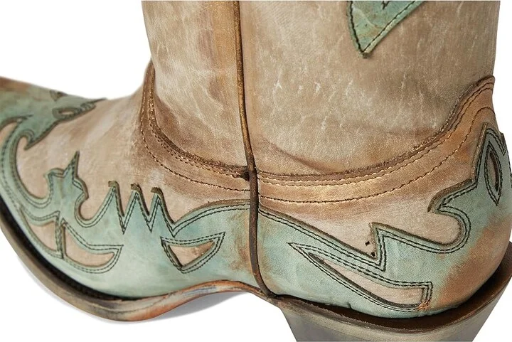Corral Boots A4302 Cowboy Women's Boots Bone : 7 B - Medium, Leather - Image 7