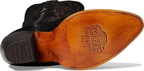 Corral Boots A4404 Women's Boots Black : 5.5 B - Medium, Leather - Image 3