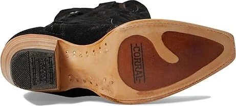 Corral Boots A4436 Cowboy Women's Boots Black : 6 B - Medium, Leather/Suede - Image 3