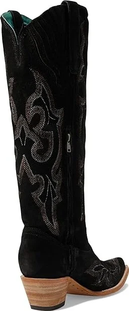 Corral Boots A4436 Cowboy Women's Boots Black : 6 B - Medium, Leather/Suede - Image 4