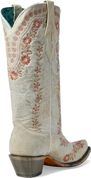Corral Boots A4455 Women's Boots White : 7.5 B - Medium, Leather - Image 4