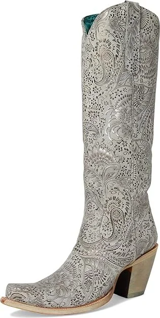 Corral Boots A4482 Cowboy Women's Boots Silver : 6 B - Medium, Leather - Image 5