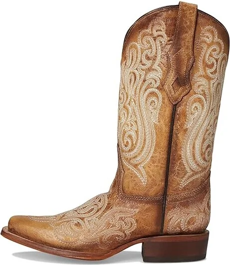 Corral Boots A4580 Cowboy Women's Boots Straw : 7.5 B - Medium, Leather - Image 6