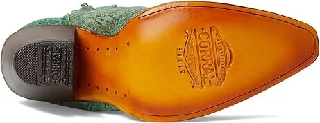 Corral Boots A4587 Cowboy Women's Boots Turquoise : 6.5 B - Medium, Leather - Image 3