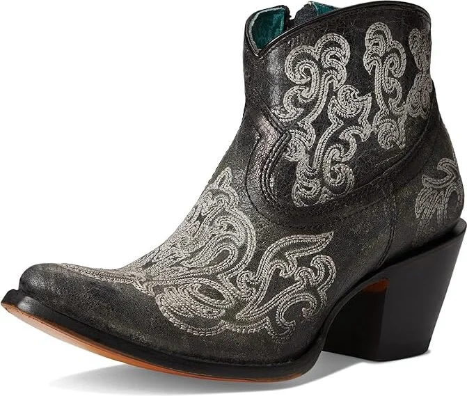 Corral Boots A4598 Cowboy Women's Boots Black : 9 B - Medium, Leather - Image 5