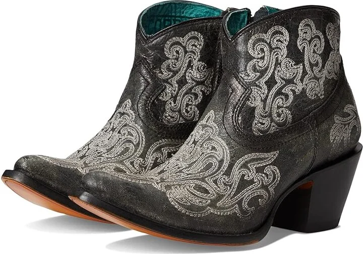 Corral Boots A4598 Cowboy Women's Boots Black : 9 B - Medium, Leather