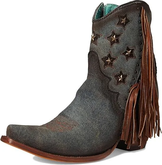 Corral Boots A4675 Cowboy Women's Boots Denim : 7 B - Medium, Textile - Image 5