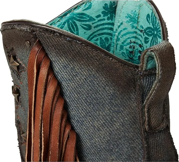Corral Boots A4675 Cowboy Women's Boots Denim : 7 B - Medium, Textile - Image 7