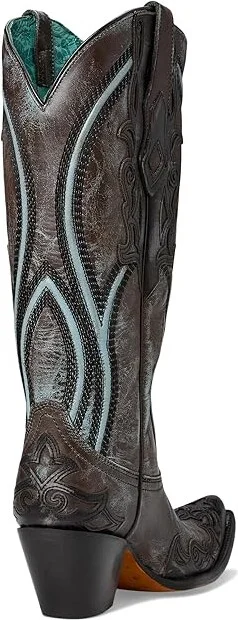 Corral Boots A4699 Cowboy Women's Boots Brown/Blue : 8 B - Medium, Leather - Image 4