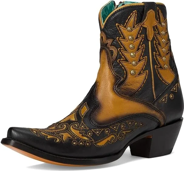 Corral Boots A4763 Cowboy Women's Boots Black : 7.5 B - Medium, Leather - Image 5