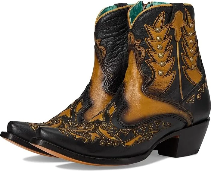 Corral Boots A4763 Cowboy Women's Boots Black : 7.5 B - Medium, Leather