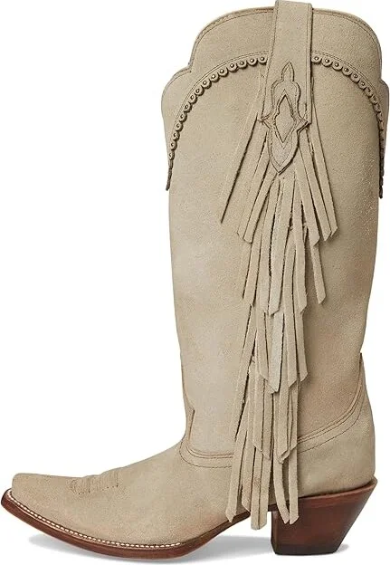 Corral Boots B5027 Cowboy Women's Boots Beige : 8 B - Medium, Leather - Image 6