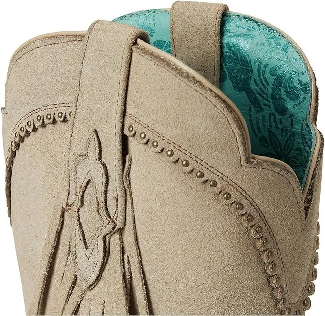 Corral Boots B5027 Cowboy Women's Boots Beige : 8 B - Medium, Leather - Image 7