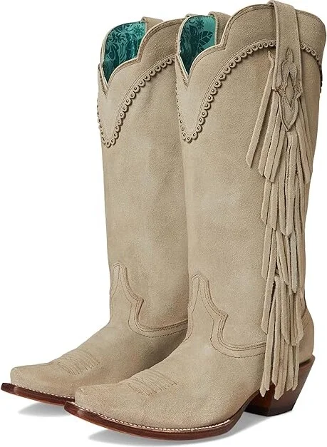 Corral Boots B5027 Cowboy Women's Boots Beige : 8 B - Medium, Leather