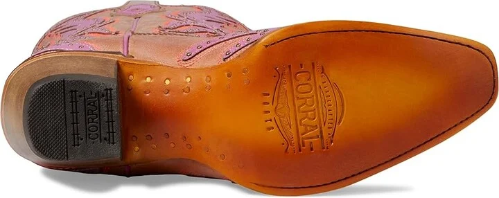 Corral Boots C3970 Women's Boots Pink : 5.5 B - Medium, Leather - Image 3