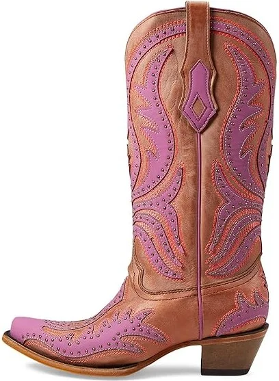 Corral Boots C3970 Women's Boots Pink : 5.5 B - Medium, Leather - Image 5