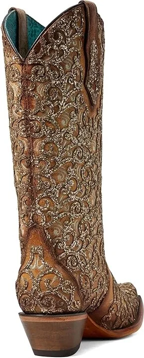 Corral Boots C4051 Women's Boots Saddle : 5.5 B - Medium, Leather - Image 4