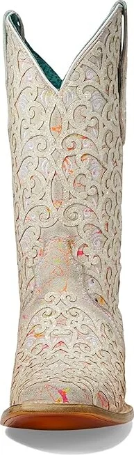 Corral Boots C4062 Women's Boots White : 5 B - Medium, Leather - Image 2