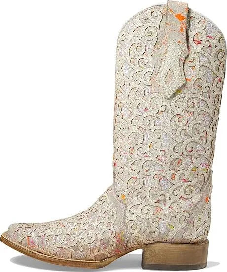 Corral Boots C4062 Women's Boots White : 5 B - Medium, Leather - Image 5