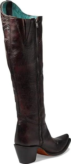 Corral Boots C4091 Women's Boots Black Cherry : 5.5 B - Medium, Leather - Image 4