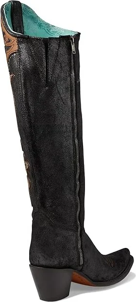 Corral Boots C4092 Women's Boots Black : 10 B - Medium, Leather - Image 4