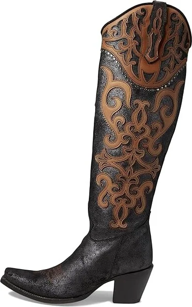 Corral Boots C4092 Women's Boots Black : 10 B - Medium, Leather - Image 5