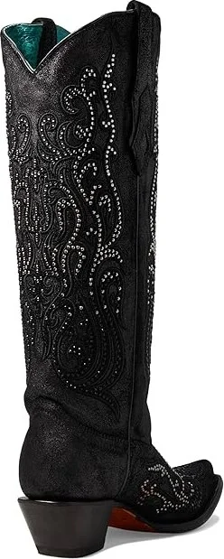 Corral Boots C4097 Cowboy Women's Boots Black : 6.5 B - Medium, Leather - Image 4