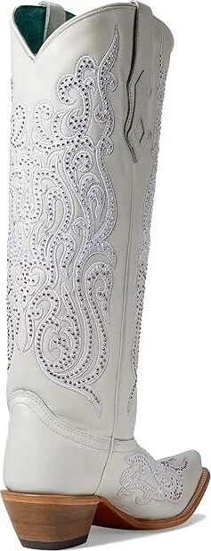 Corral Boots C4099 Cowboy Women's Boots White : 7 B - Medium, Leather - Image 4