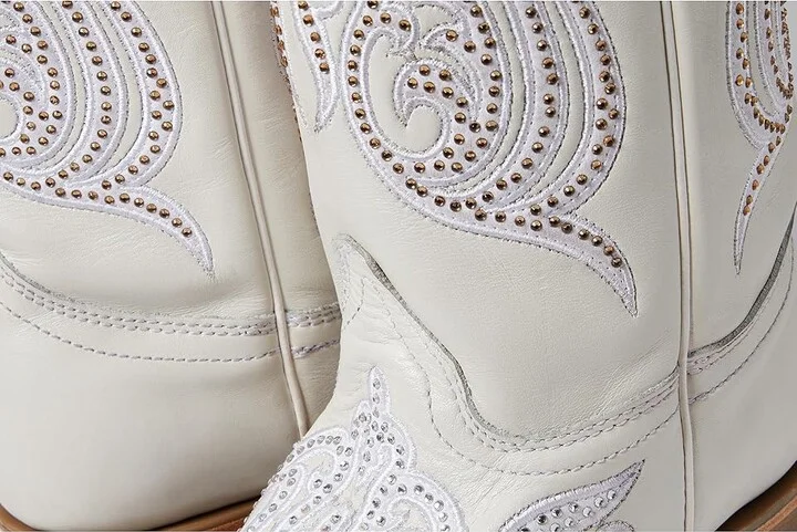 Corral Boots C4099 Cowboy Women's Boots White : 7 B - Medium, Leather - Image 5