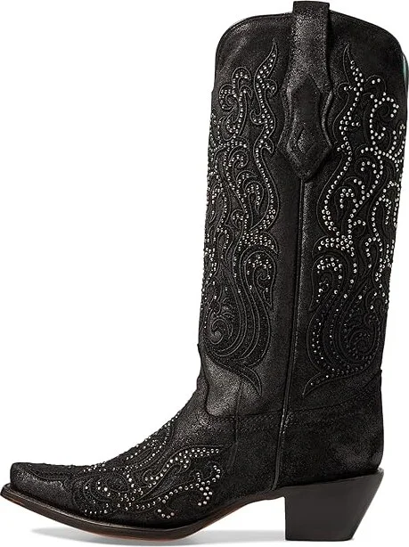 Corral Boots C4100 Cowboy Women's Boots Black : 6.5 B - Medium, Leather - Image 6