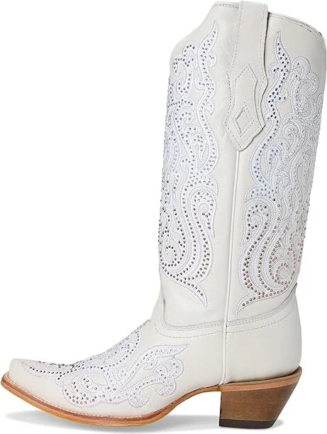 Corral Boots C4103 Cowboy Women's Boots White : 9 B - Medium, Leather - Image 6
