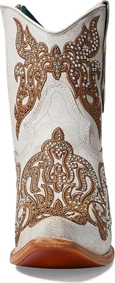 Corral Boots C4104 Cowboy Women's Boots White/Honey : 6 B - Medium, Leather - Image 2