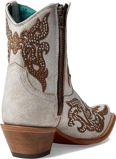 Corral Boots C4104 Cowboy Women's Boots White/Honey : 6 B - Medium, Leather - Image 4