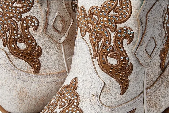 Corral Boots C4104 Cowboy Women's Boots White/Honey : 6 B - Medium, Leather - Image 5
