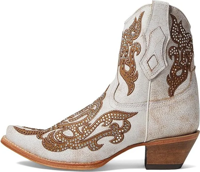 Corral Boots C4104 Cowboy Women's Boots White/Honey : 6 B - Medium, Leather - Image 6