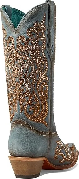 Corral Boots C4124 Cowboy Women's Boots Blue : 8.5 B - Medium, Leather - Image 4