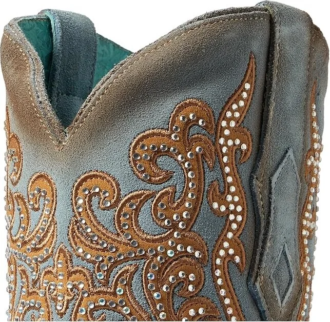 Corral Boots C4124 Cowboy Women's Boots Blue : 8.5 B - Medium, Leather - Image 5