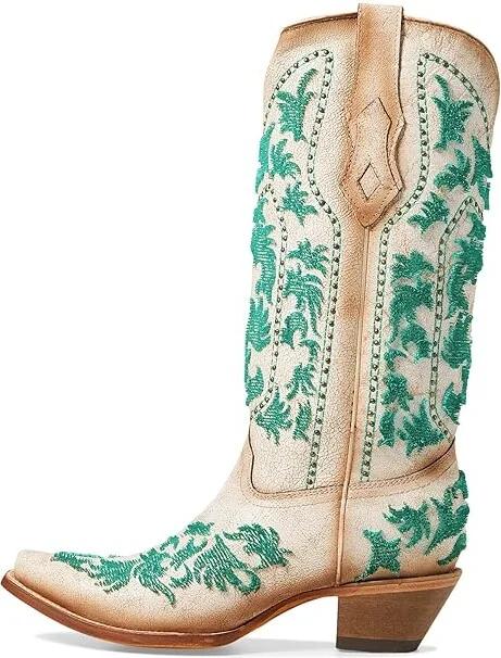 Corral Boots C4131 Cowboy Women's Boots White : 9.5 B - Medium, Leather - Image 6