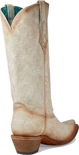 Corral Boots C4143 Cowboy Women's Boots White : 9.5 B - Medium, Leather - Image 4
