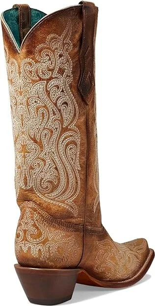 Corral Boots C4144 Cowboy Women's Boots Straw : 9.5 B - Medium, Leather - Image 4