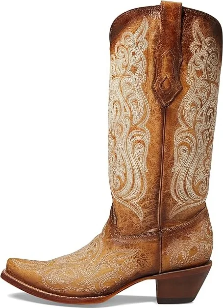 Corral Boots C4144 Cowboy Women's Boots Straw : 9.5 B - Medium, Leather - Image 5